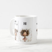 Funny Mug for Sisters in German (Devant gauche)