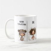 Funny Mug for Sisters in German (Gauche)