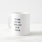 Funny Mug, Funny Gifts, Funny Coffee Mok (Voorkant links)