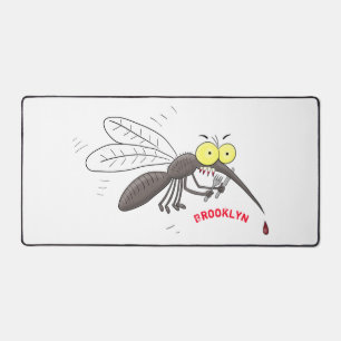 Funny mug insect cartoon illustratie bureaumat