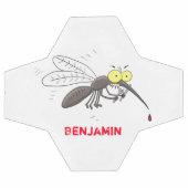 Funny mug insect cartoon illustratie voetbal (Enkel)