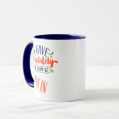 Funny Mug : "Je n'ai absolument aucun désir de m'i (Devant gauche)