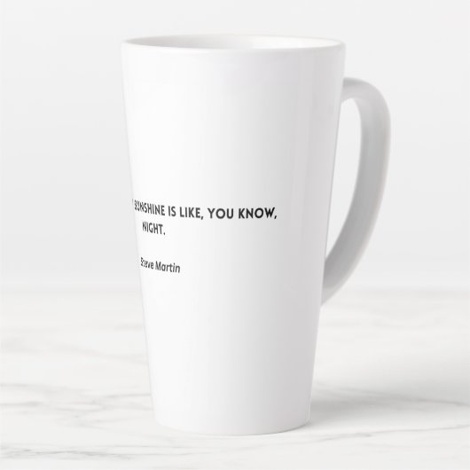 Funny Mug Latte Mok (Rechterhoek)