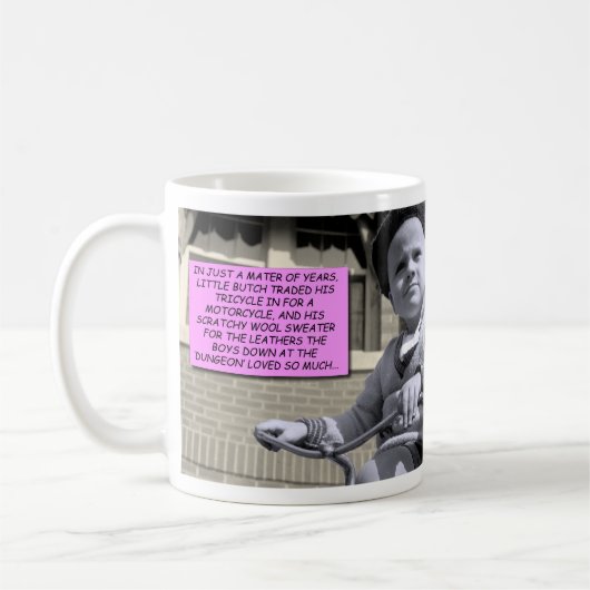 Funny Mug - Li'l Butch Koffiemok (Links)