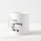 Funny mug Panda Gift Koffiemok (Voorkant links)