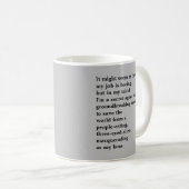 Funny Mug pour le bureau (Devant droit)