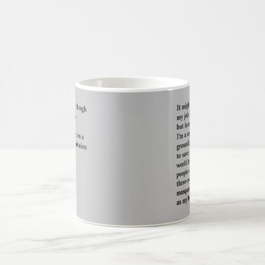 Funny Mug pour le bureau (Centre)