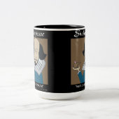 Funny Mug - Shakespeare The Taming of the Shrew Tweekleurige Koffiemok (Center)
