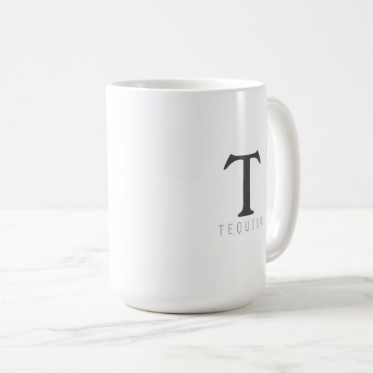 Funny Mug Tequila tendance (Devant droit)