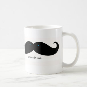 Funny Mug WHALES IN LOVE Koffiemok