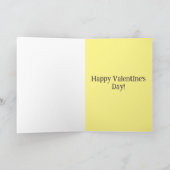 Funny Mule bracht bloemen Valentijns Kaart (Binnen)