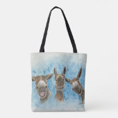 Funny Mule Canvas tas (Achterkant)