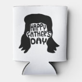 Funny Mullet Happy Vaderdag Blikjeskoeler (Voorkant)