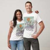 Funny Multitasking Juggling Clown Kaarten en cadea T-shirt (Unisex)