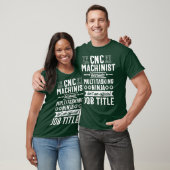 Funny Multitasking Ninja CNC Machinist Operator T-shirt (Unisex)