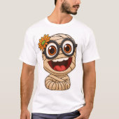 Funny Mummy Sticker T-shirt (Voorkant)