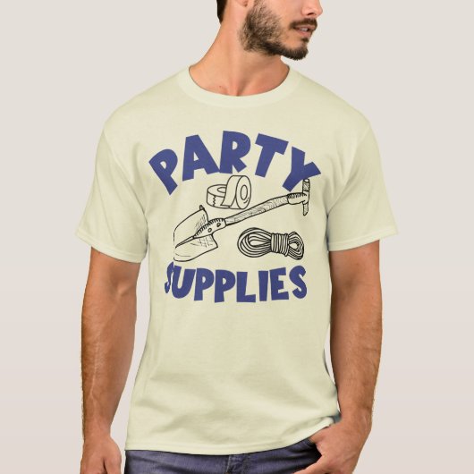 Funny Murder Party levert unieke merchandise T-shirt (Voorkant)