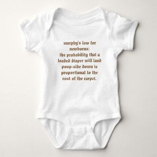 Funny Murphy's wet voor pasgeborenen Romper