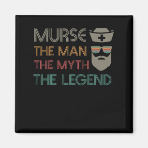 Funny Murse Male Nurse RN LPN CNA Magneet