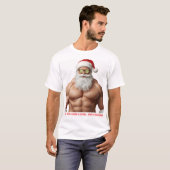 Funny Muscular Santa Spa Shirt – “Even Santa Needs (Voorkant volledig)