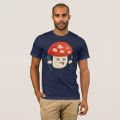 Funny Mushroom Character Poisoned T-shirt (Voorkant volledig)