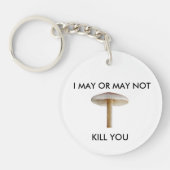Funny Mushroom Sleutelhanger (Voorkant)