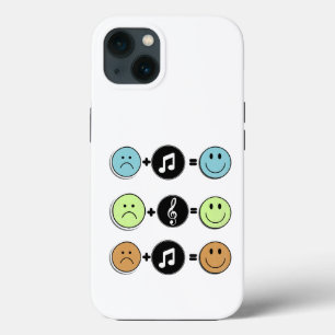 Funny Music en Wiskunde Design iPhone 13 Hoesje