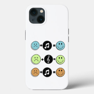 Funny Music en Wiskunde Design iPhone 13 Hoesje