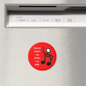 Funny Music Magneet (Insitu (Vaatwasser))