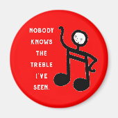 Funny Music Magneet (Voorkant)