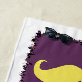 Funny Mustache #13 Strandlaken (In situ)