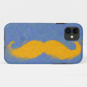 Funny Mustache Abstract schilderen 4 Case-Mate iPhone Case (Achterkant (horizontaal))