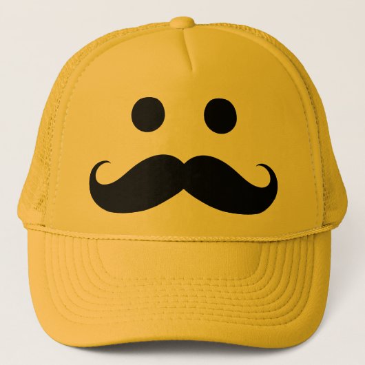 Funny Mustache Face Pet (Voorkant)