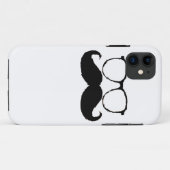 Funny Mustache Glasses 3 Case-Mate iPhone Case (Achterkant (horizontaal))