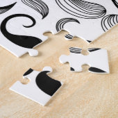 Funny Mustache Legpuzzel (Zijkant)