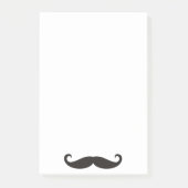 Funny Mustache / Schnurrbart + jouw tekst Post-it® Notes (Voorkant)