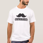 Funny Mustache T-shirt (Voorkant)