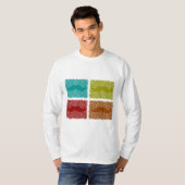 Funny Mustache T-shirt (Voorkant volledig)
