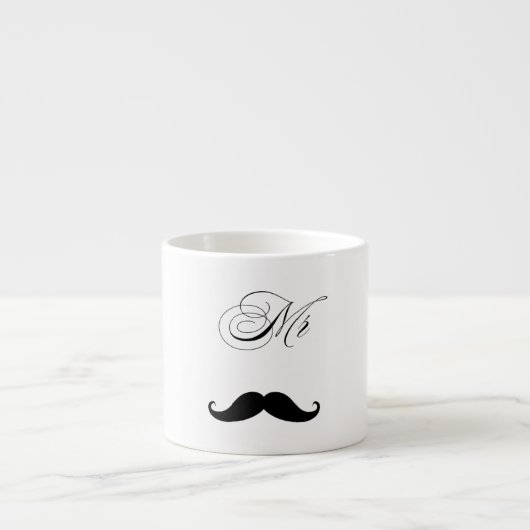 Funny Mustache Valentine Mug (Devant)