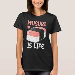 Funny Musubi is de levensader van Hawaiian Sushi T-shirt