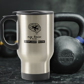 Funny My Brain is on Airplane Mode Coworker Gift Reisbeker