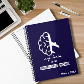 Funny My Brain is on Airplane Mode Simple Travel