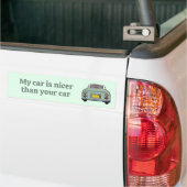 Funny My Green Figaro Car est plus beau Sticker de (Sur camion)