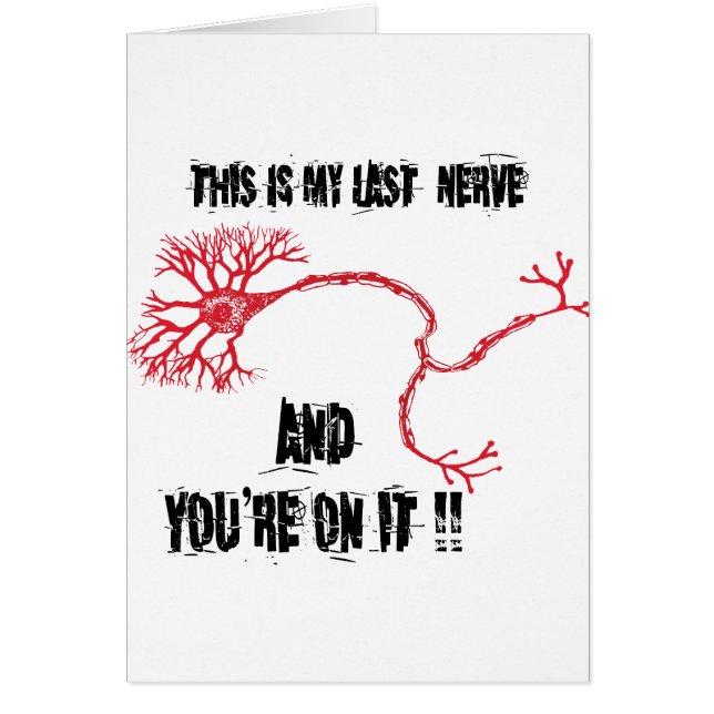 Funny My Last Nerve (Voorkant)