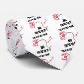 Funny My Last Nerve Stropdas (Opgerold)