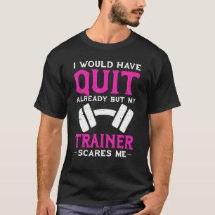 Funny My Trainer geeft me de beste training T-shirt