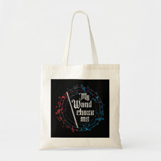 Funny My Wand verkoos me Flute Player Gift Flute Tote Bag