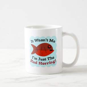 Funny Mystery Lover Red Herring Slogan Koffiemok