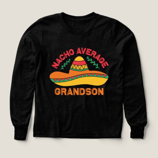 Funny nach overage Grandson word art (Voorkant)