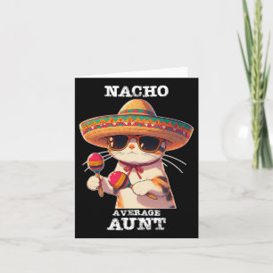 Funny Nacho Gemiddelde tante Cinco de Mayo Mexican Kaart